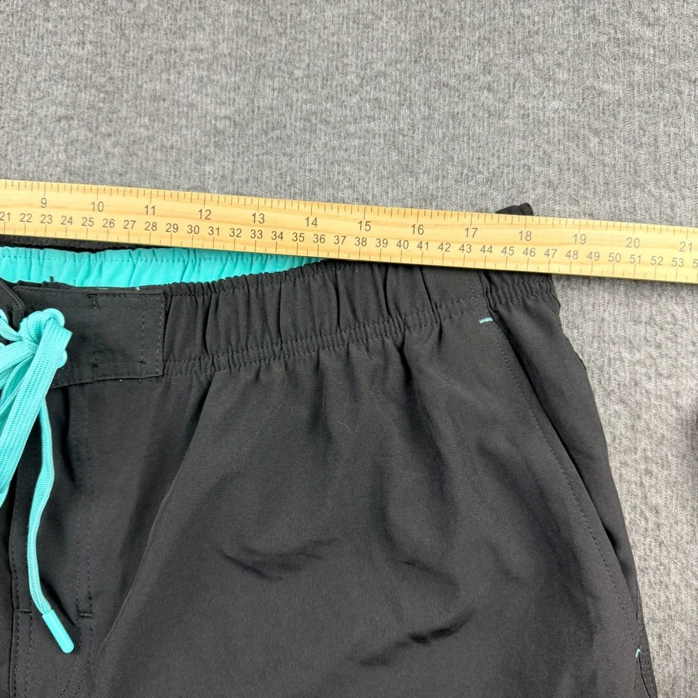 ZeroXposur Swim Shorts Men's XXL Black‎ Cargo Stretch UPF 50+ P88480S